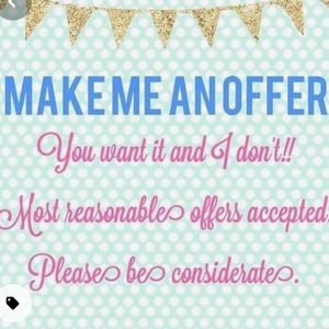 Most offers accepted!!